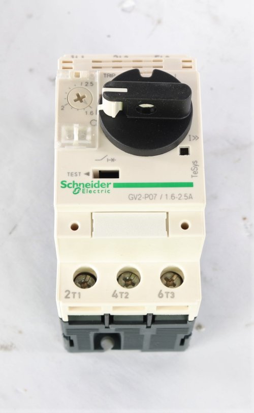 TELEMECANIQUE CIRCUIT BREAKER/MOTOR STARTER: ADJUSTABLE 1.6-2.5A