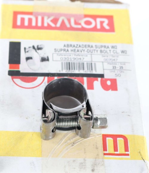 MIKALOR CLAMP-HOSE 23-25mm DIA W/SCREW