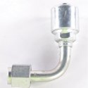 GATES CORP FITTING ELBOW 90 DEG 1/2 HYDRAULIC HOSE X O-RING SWIVEL