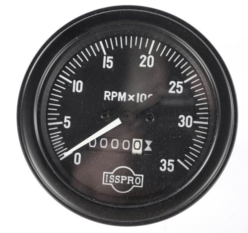 ISSPRO INSTRUMENTS TACHOMETER/HOUR METER 0-35 RPM
