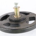 MORBARK IDLER WHEEL ASSYREAR W/PIN