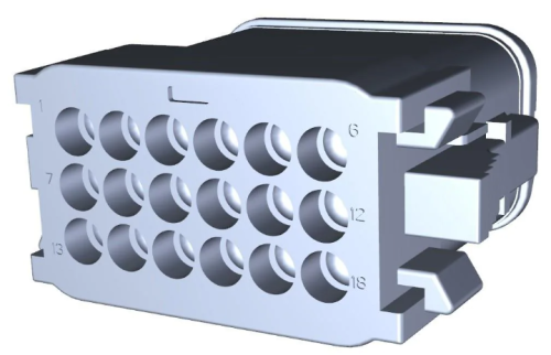 DEUTSCH ELECTRICAL CONNECTOR - 18 PIN