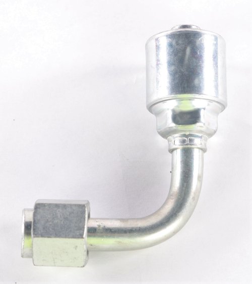 GATES FITTING ELBOW 90 DEG 1/2 HYDRAULIC HOSE X O-RING SWIVEL