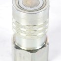 PARKER HYDRAULIC FEMALE FLAT FACE QUICK COUPLING G-34