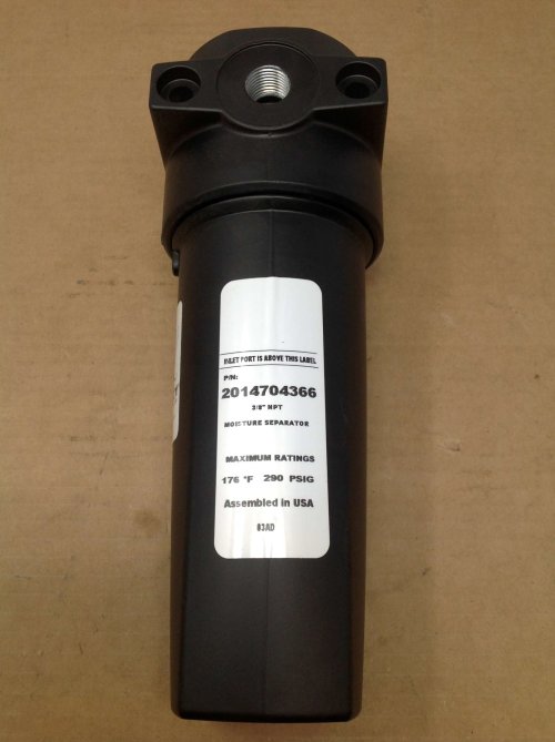 QUINCY COMPRESSOR MOISTURE SEPARATOR TRAP 3/8 NPT
