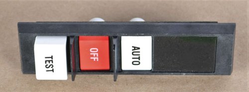 CUTLER HAMMER SELECTOR SWITCH - AUTO/OFF/TEST NEMA-1