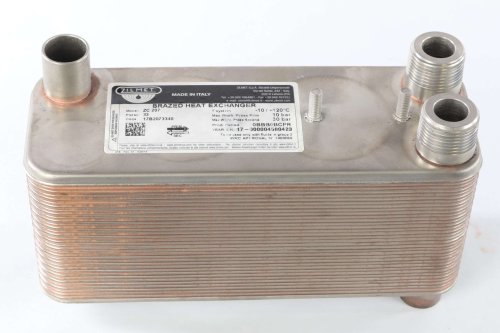 ZILMET BRAZED PLATE HEAT EXCHANGER MODEL ZC-207 33-PLATE