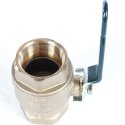 STAUFF BALL VALVE 1-1/2in NPT BRASS 600WOG