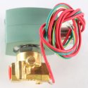 EMERSON - ASCO / JOUCOMATIC / REDHAT SOLENOID VALVE 1/4in NPT BRASS 240VAC