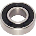 PEER BEARING BALL BEARING - DEEP GROOVE RADIAL 2in OD 1-SEAL
