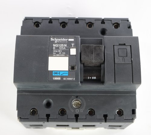 ATLAS COPCO CIRCUIT BREAKER 125A 4P B-CURVE