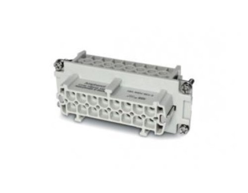 AMPHENOL CONNECTOR INSERT - FEMALE 16 POLE RECTANGULAR