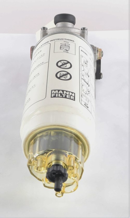 MANN FILTER FILTER - FUEL/WATER SEPARATOR SPIN-ON W/HOUSING