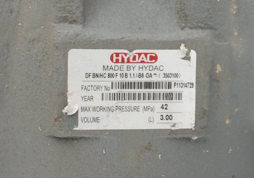 HYDAC OIL FILTER