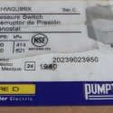 SCHNEIDER ELECTRIC PRESSURE SWITCH - 60PSI 30DIFF
