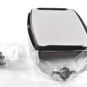 ROSCO HEAD MIRROR  7IN X 14IN LOOP MNT REM 24V HEATED