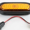 SIGNAL-STAT LED STRAIGHT PL-3 FEMALE  FRONT/PARK/TURN  12V