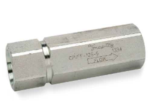 PARKER QUICK COUPLING DIVISION CHECK VALVE HYDRAULIC - 3/4 NPT OPENS 25psi