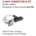 PHILLIPS & TEMRO / ZEROSTART / TRUFLO / WOLVERINE HEAVY DUTY 3-WAY 5' 120V POWER CONNECTOR & KIT