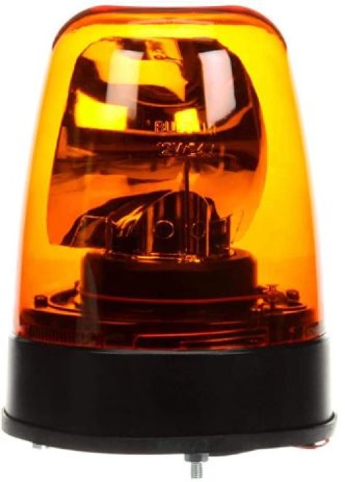 TRUCK-LITE SIGNAL-STAT ROTATING BEACON  PERMANENT MOUNT  12V