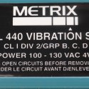 METRIX MODEL 440 VIBRATION SWITCH