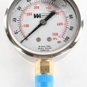 WEISS INSTRUMENTS LIQUID FILLED GUAGE 0-100psi