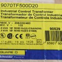 SCHNEIDER ELECTRIC - SQUARE D/MODICON/MERLIN GERIN TRANSFORMER 208/230/460V PRI 115V SEC 0.5kVA FUSED