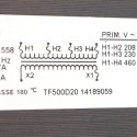 SCHNEIDER ELECTRIC - SQUARE D/MODICON/MERLIN GERIN TRANSFORMER 208/230/460V PRI 115V SEC 0.5kVA FUSED