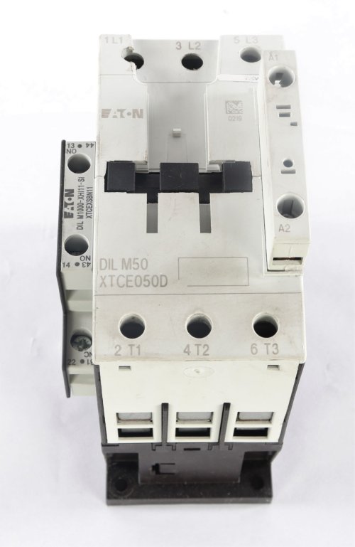 CUTLER HAMMER CONTACTOR 220/240VAC  50A 3P TYPE DILM50 SERIES XT
