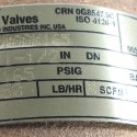 APOLLO VALVE SAFETY VALVE1-1/2 IN BY 1-1/2 IN  165PSI  1750SCFM