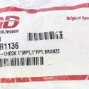 GARDNER DENVER CHECK VALVE