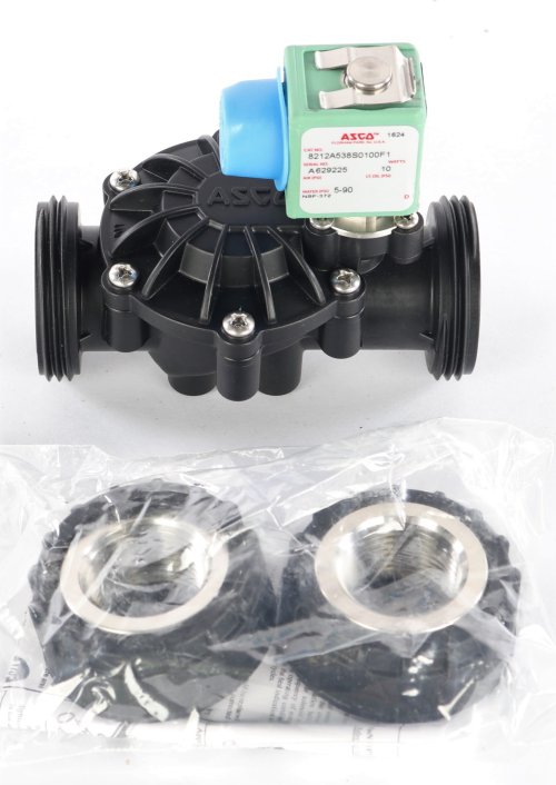 EMERSON - ASCO / JOUCOMATIC / REDHAT SOLENOID VALVE 3/4IN 2 WAY COMPOSITE VALVES 24 DC
