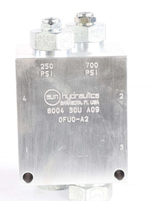 SUN HYDRAULICS HYDRAULIC SEQUENCE VALVE