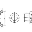 DANA SPICER DRIVE SHAFT END YOKE