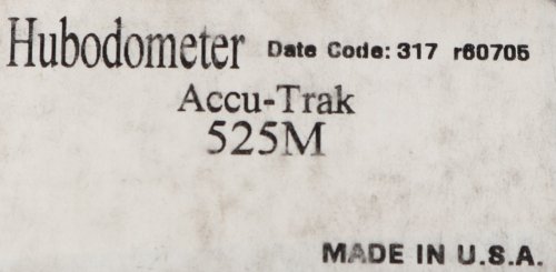 IWS ACCU-TRAK HUBODOMETER