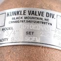 EMERSON - KUNKLE VALVE/CASH PRESSURE RELIEF VALVE