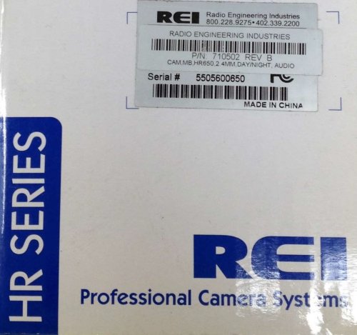 REI CAMERA MB HR650 2.4mm DAY/NIGHT W/AUDIO