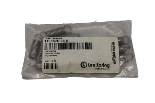 LEE SPRING EXTENSION SPRING: STAINLESS 1/2 X .067 X 2-1/2