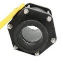 SCHWARZE BALL VALVE 3\" FLANGED POLY