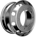 CWS 22.5X8.25 HUB PILOT 2 SIDED POLISH ALUMINUM WHEEL