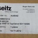 EUGEN SEITZ VALVE SOLENOID VALVE - TYPE 3047 S TOPVALVE S3+14A80