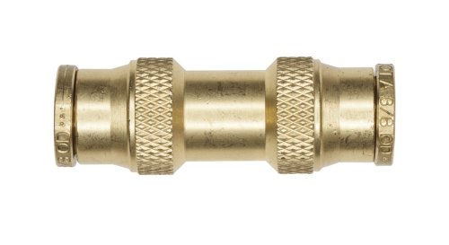 HALDEX FITTING UNION CONNECTOR 3/8\" TUBE PUSH