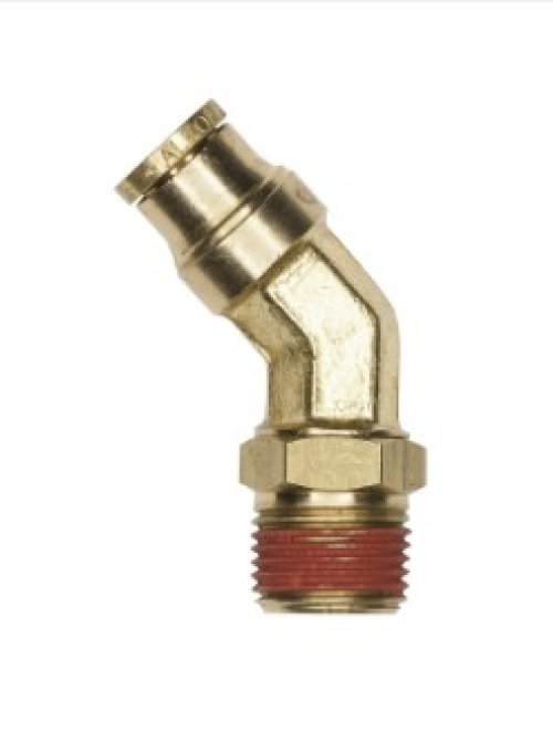 HALDEX FITTING ELBOW MALE 45°SWL 1/4T 1/4P