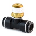 HALDEX FITTING BRANCH TEE MALE SWL 5/8T 1/2P DOT PUSH