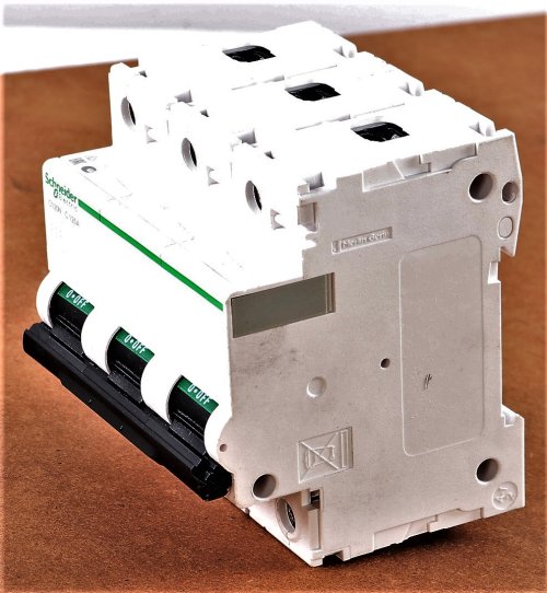 SCHNEIDER ELECTRIC Acti9 C120N MINIATURE CIRCUIT BREAKER 3P 125A C