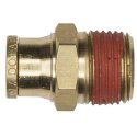 ALKON FITTING CONNECTOR 1/8\"MNPT X 1/4\" TUBE PUSH