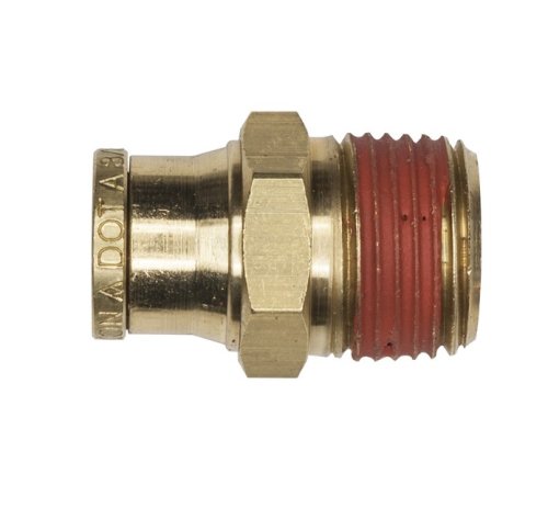 ALKON FITTING CONNECTOR 3/8\"TUBE PUSH X 3/8\"MNPT