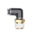 SAF-HOLLAND - HALDEX / MIDLAND FITTING ELBOW MALE 90° SWL 1/4T 1/4P