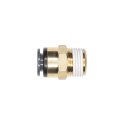 SAF-HOLLAND - HALDEX / MIDLAND FITTING CONNECTOR MALE 1/2T 3/8P