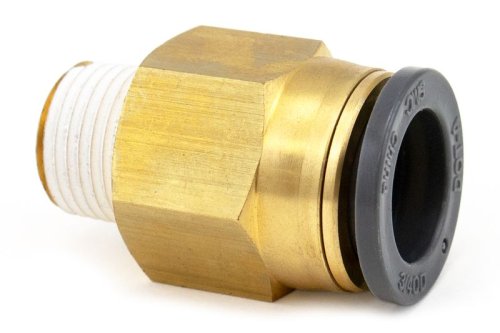 TECTRAN FITTING CONNECTOR MALE 3/8T 1/8P DOT PUCH COMP